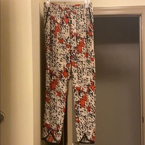 Geometric skinny pants